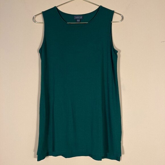 J Jill Wearever Collection Sleeveless Green Top Women's XS - Picture 1 of 5